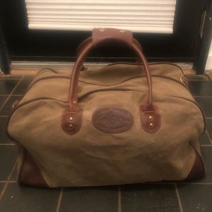Frost River Waxed Canvas Flight Duffel Bag
